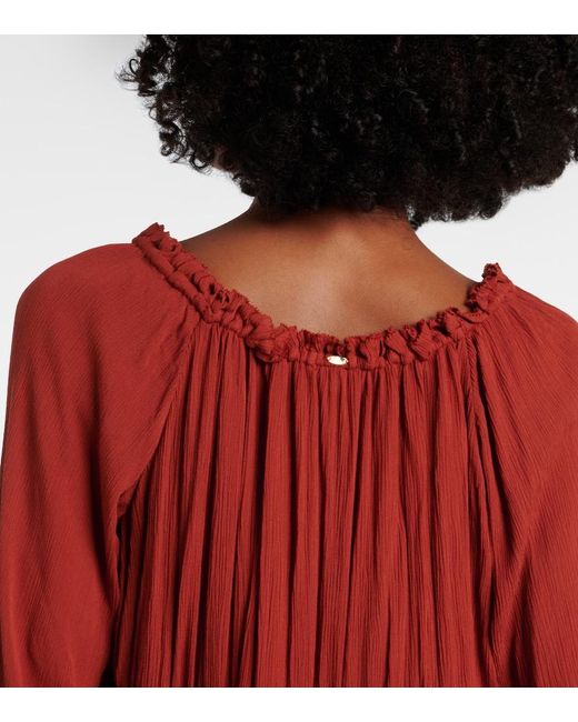 Poupette Red Moon Top