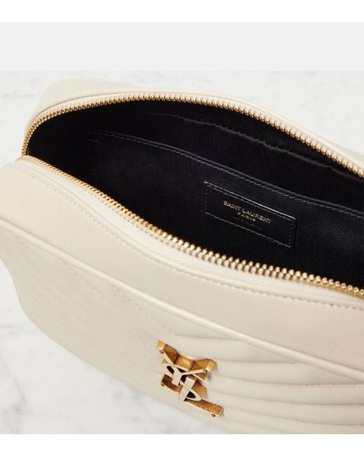 Borsa A Tracolla Lou di Saint Laurent in White