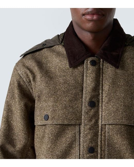 Moncler Daunenjacke Kalinzu Aus Baumwolle in Green für Herren