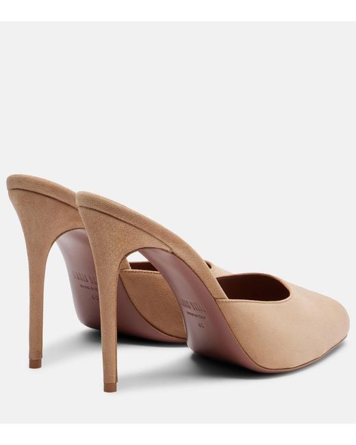 Paris Texas Brown Vera 105 Suede Mules