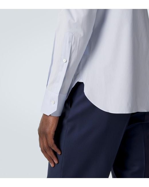 Zegna White Cotton-Blend Shirt for men