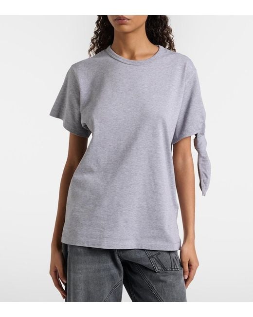 J.W. Anderson Gray Cotton Jersey T-Shirt