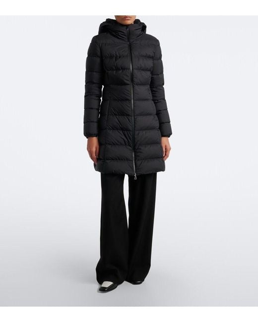 Moncler Black Technical Down Coat