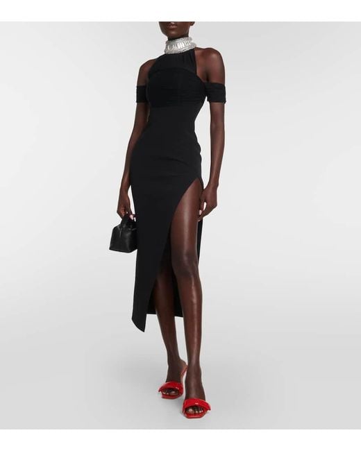 Gia Borghini Red Alodie Patent Leather Mules