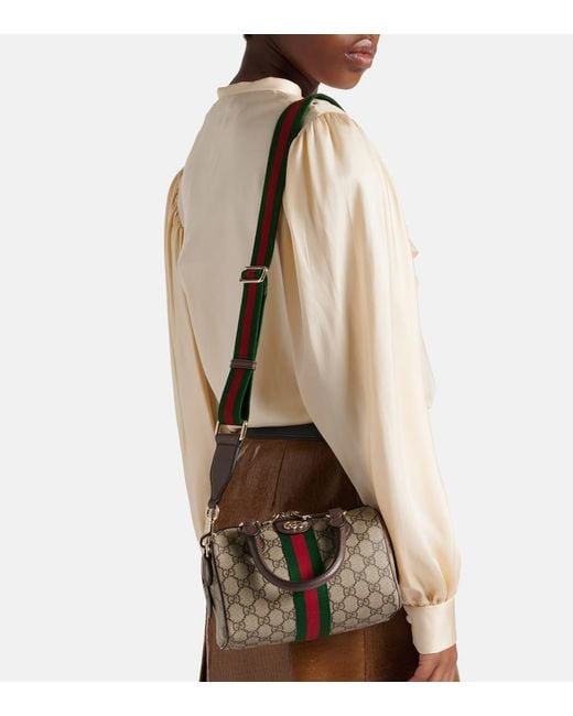 Gucci Multicolor Ophidia Gg Top-Handle Bag