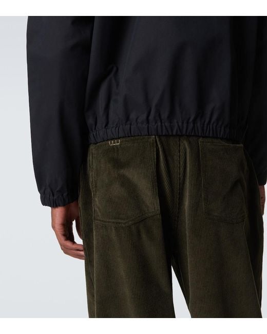 AMI Black Ami De Cour Cotton Gabardine Jacket for men