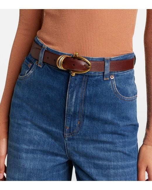Chloé Brown Bracelet Leather Belt
