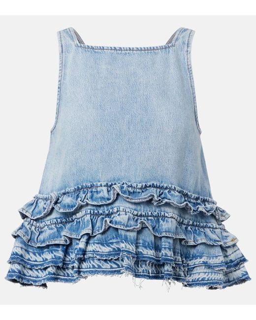 Top di Ganni in Blue