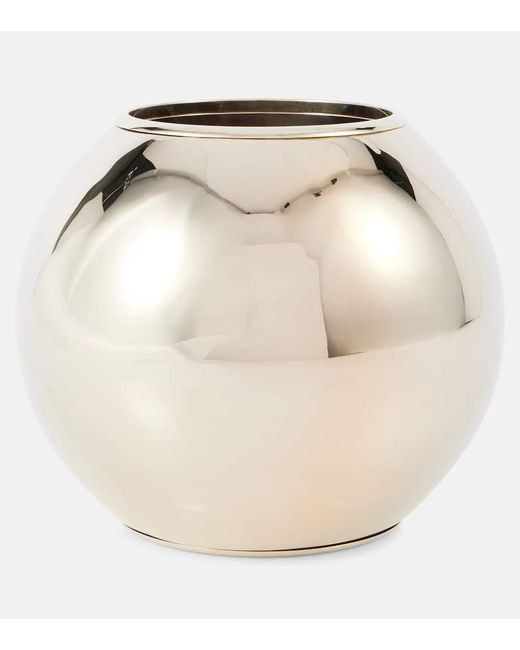 Alaïa White Armreif Sphere