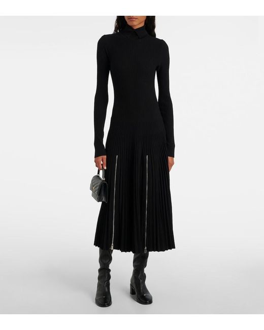 Tory Burch Black Leather Knee-High Boots