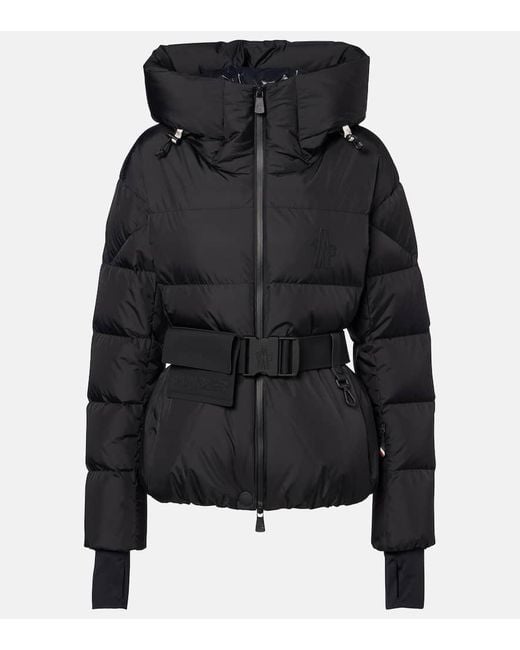 Moncler Black Skijacke Bouquetin