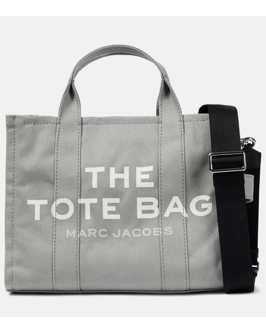 Marc Jacobs Metallic The Medium Canvas Tote Bag