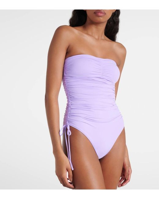Melissa Odabash Purple Sydney Swimsuit