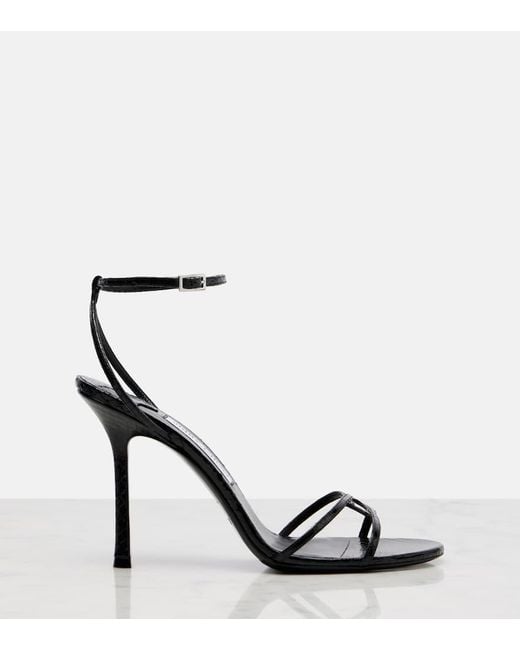 Sandales Leo 100 En Cuir Jimmy Choo en coloris Black