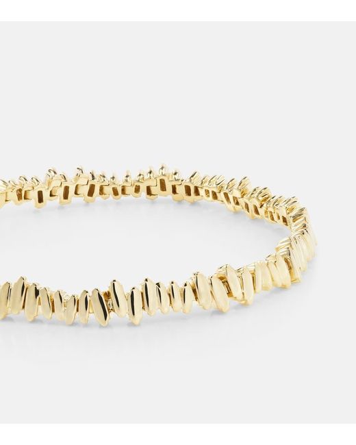 Suzanne Kalan Metallic 18kt Gold Bracelet