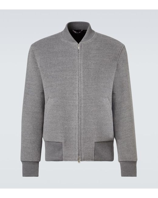 Lardini Jacke Aus Schurwolle in Gray für Herren
