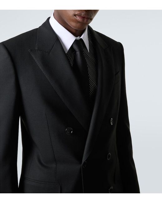 Tom Ford Blazer Aus Wolle in Black für Herren