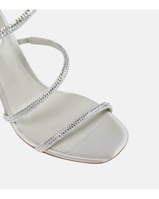 Rene Caovilla Multicolor Cleo 105 Embellished Sandals