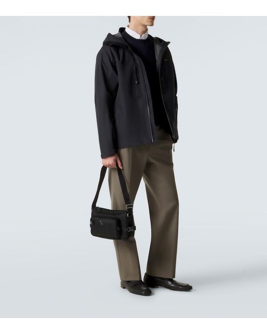Borsa A Spalla Medium di Prada in Black da Uomo