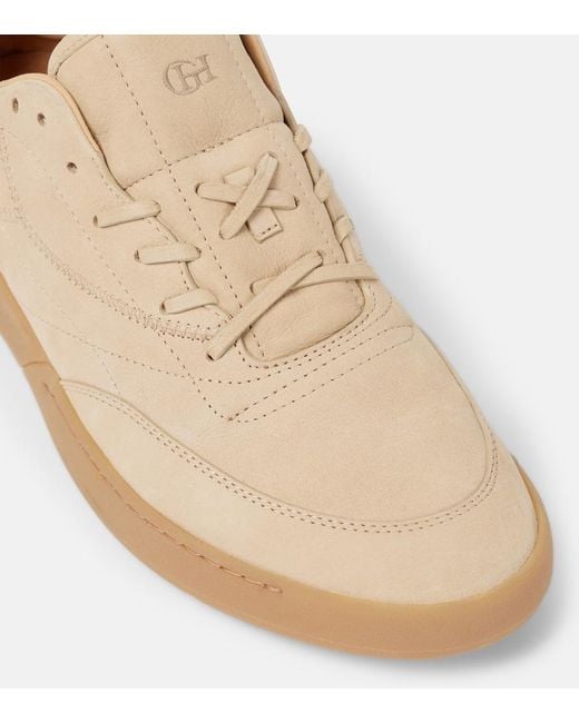 Gabriela Hearst Natural Ohio Suede Sneakers