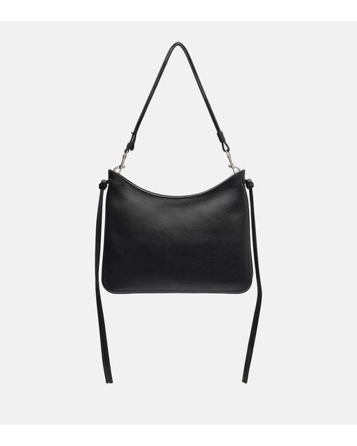 Phoebe Philo Black Schultertasche Gig Aus Leder