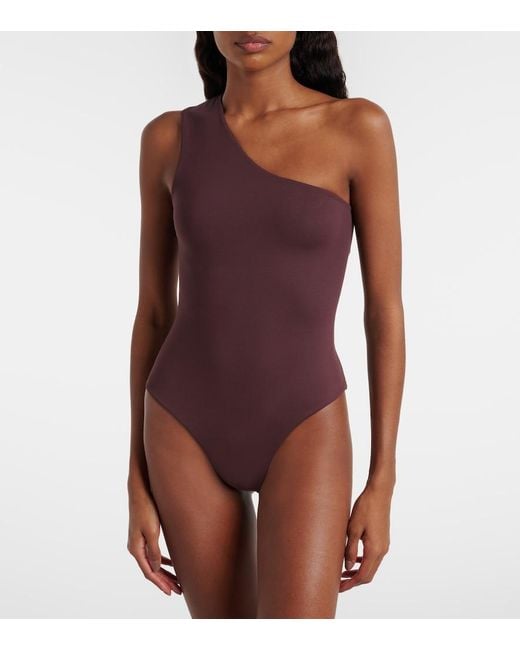 Taller Marmo Purple Yacare Swimsuit And Beach Cover-Up Set