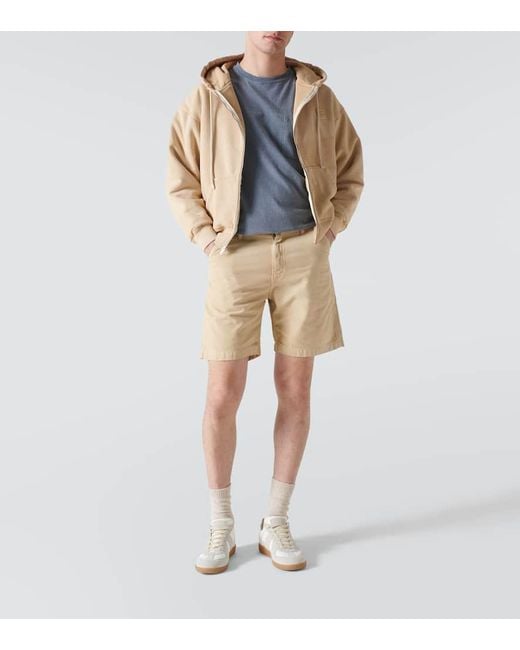 NOTSONORMAL Natural Cotton Jersey Hoodie for men