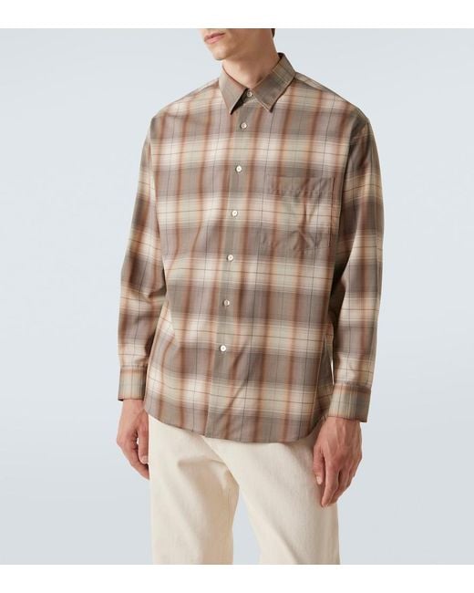 Camicia di Auralee in Brown da Uomo
