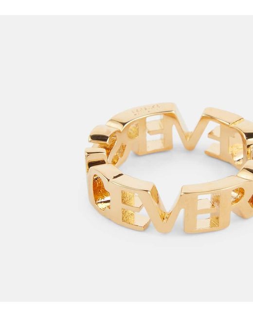 Versace Metallic Ring