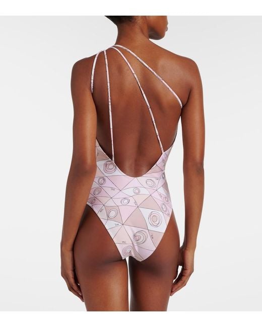 Emilio Pucci Pink Occhi Swimsuit