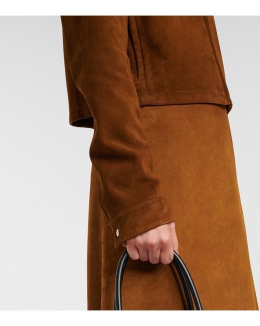 Miu Miu Brown Suede Jacket
