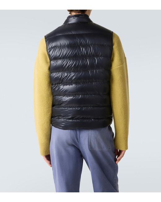 Chaleco De Plumas Gui Moncler de hombre de color Blue