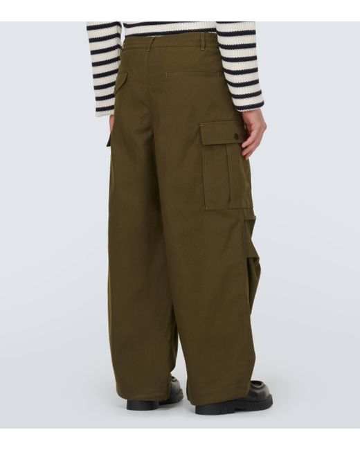 Pantalon cargo en coton melange Marni pour homme en coloris Green