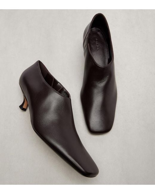Calvin Klein Black Anna Leather Pumps