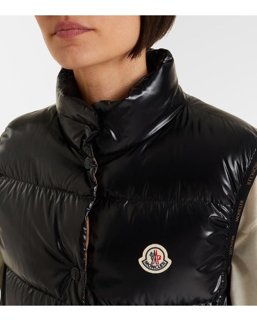 Moncler Black Badia Down Vest