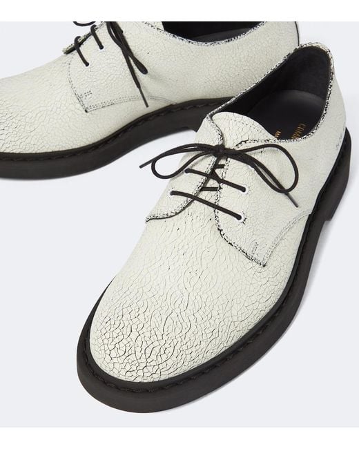 Common Projects Derbyschuhe Aus Leder in White für Herren