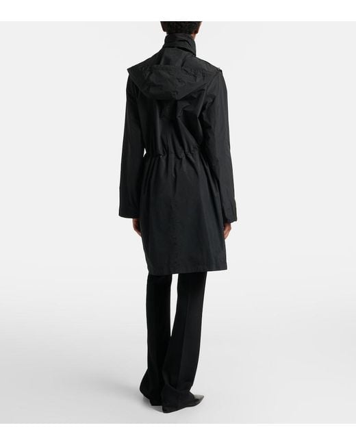 The Row Black Aldara Technical Coat