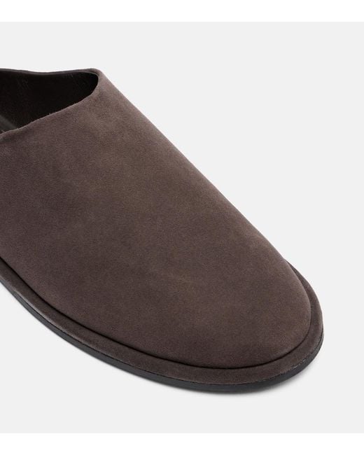 A.Emery Brown Spencer Suede Mules