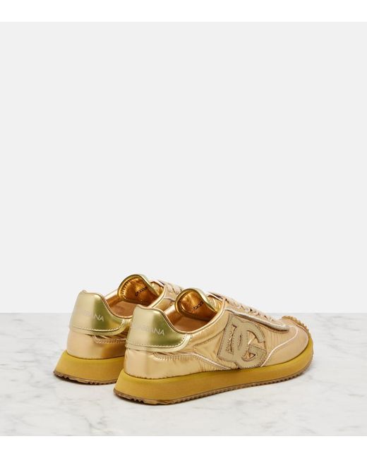 Dolce & Gabbana Yellow Dolce & Gabbana Trainers