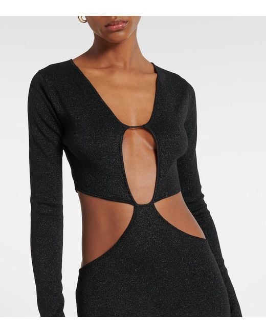 SAME Black Maxikleid