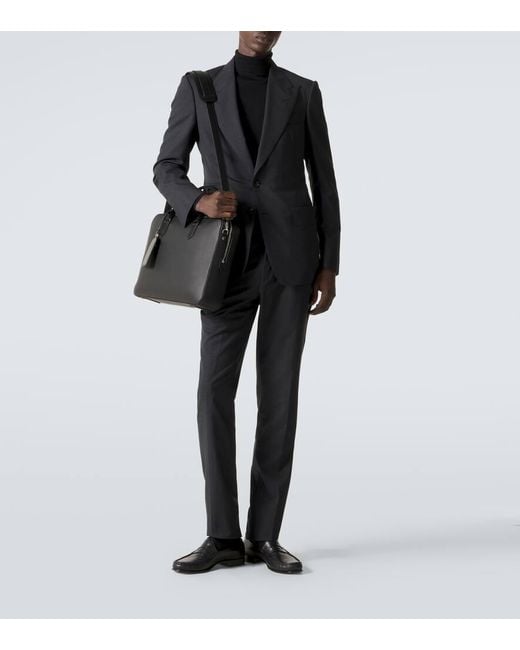Maletin Elliot De Piel Tom Ford de hombre de color Black
