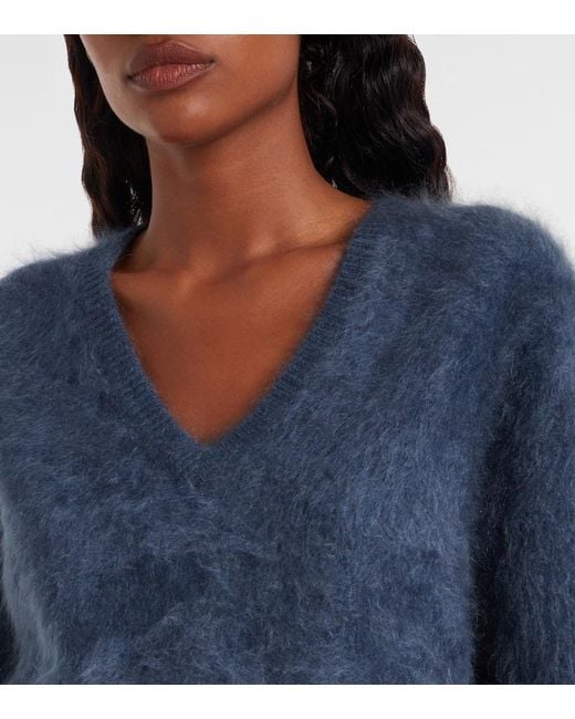 Lisa Yang Blue Pullover Lovisa Aus Kaschmir