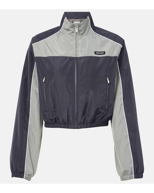 Miu Miu Gray Trainingsjacke