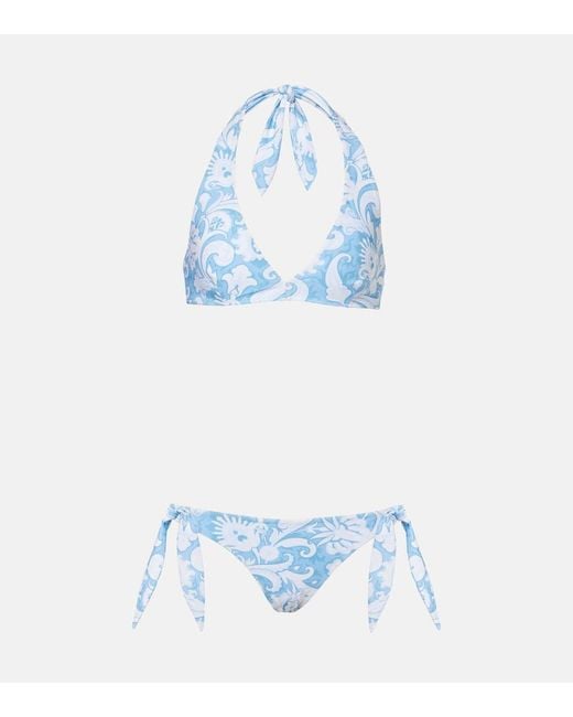 Bikini Estampado Etro de color Blue