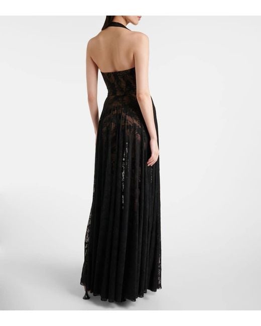 Norma Kamali Black Cayla Gown