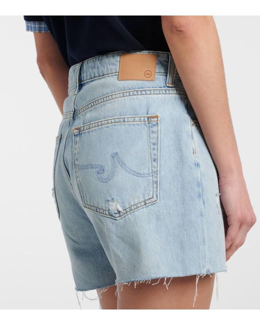 Shorts Giglio En Denim AG Jeans de color Blue