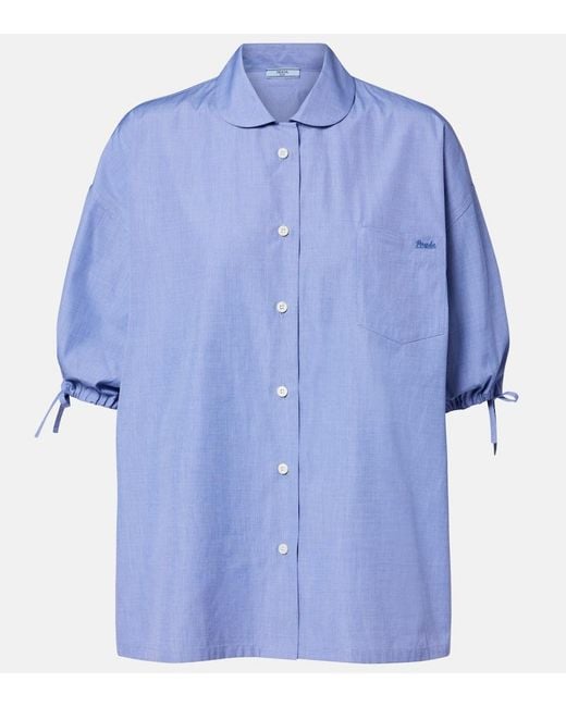 Camicia di Prada in Blue