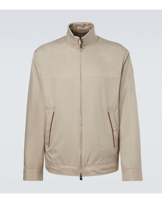 Canali Natural Nuvola Reversible Blouson Jacket for men