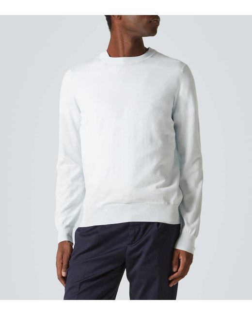 Pullover di Brunello Cucinelli in White da Uomo