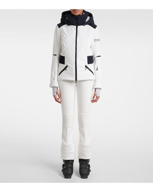 Toni Sailer White Martha Ski Jacket